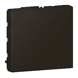 Legrand 079181L Boşluk Kapağı, 2 Modül Siyah