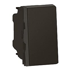 Legrand 079101L Vavien Anahtar, 10AX 1 Modül Mat Siyah