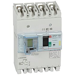 Legrand 420034 DPX³ 160 Kaçak Akım Korumalı Kompakt Şalter, 4P 80A 16kA